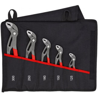 Knipex 001955S5 5-Piece Pliers Cobra Set in Tool Roll