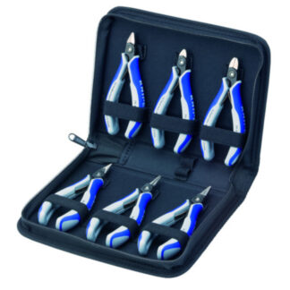 Knipex 002016P 6-Piece Precision Tool Set in Zipper Pouch