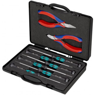 Knipex 002018 8-Piece ESD Tool Set in Case with Foam