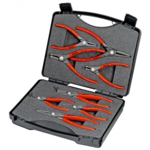 Knipex 002125 Precision Circlip Pliers Set in Case with Foam Insert 8-Piece