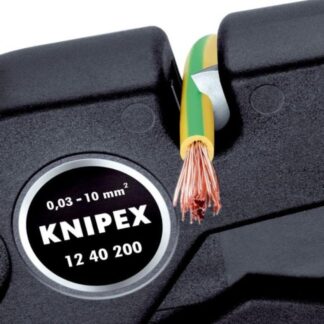 Knipex 1240200 8" (200mm) Self-Adjusting Insulation Wire Stripper