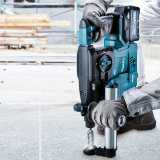 Makita HR008GZ05 40V Max XGT Brushless Cordless 1-3/16" SDS Plus Rotary Hammer with DX10 Dust Extraction Attachment
