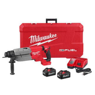 Milwaukee 2916-22 M18 FUEL 18V Lithium-Ion Brushless Cordless 1-1/4" SDS Plus D-Handle Rotary Hammer Kit with ONE-KEY