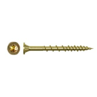 Simpson Strong-Tie WSV134S QUIK DRIVE #9 x 1-3/4" Collated Subfloor Screw Yellow Zinc