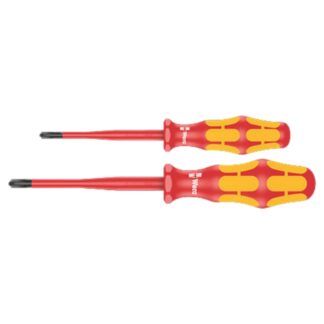 Wera 006470 165 iS PoziDriv/Slotted Screwdriver Set - Reduced Blade Diameter