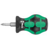 Wera 008853 350 PZ #1 x 25mm Stubby Pozidriv Screwdriver Wera 008853 350 PZ #1 x 25mm Stubby Pozidriv Screwdriver