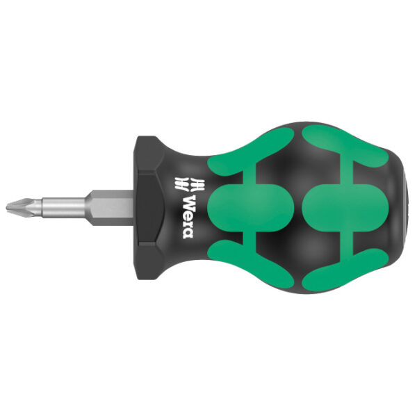 Wera 008853 350 PZ #1 x 25mm Stubby Pozidriv Screwdriver Wera 008853 350 PZ #1 x 25mm Stubby Pozidriv Screwdriver