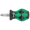 Wera 008855 350 PZ #3 x 25mm Stubby Pozidriv Screwdriver Wera 008855 350 PZ #3 x 25mm Stubby Pozidriv Screwdriver