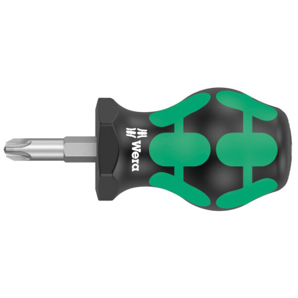 Wera 008855 350 PZ #3 x 25mm Stubby Pozidriv Screwdriver Wera 008855 350 PZ #3 x 25mm Stubby Pozidriv Screwdriver