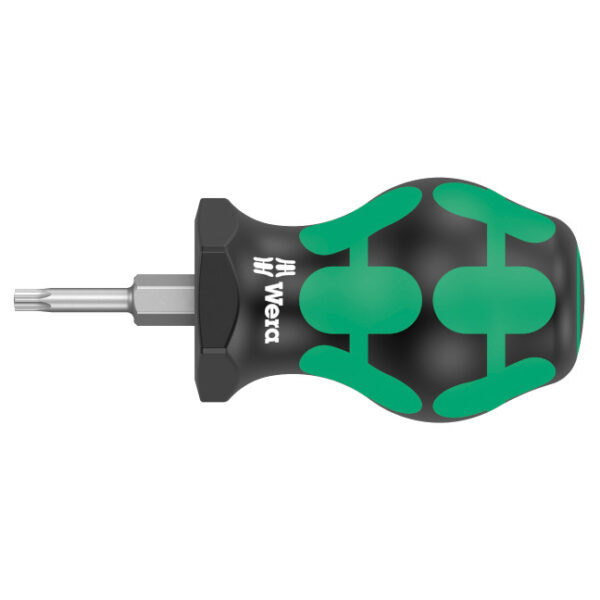 Wera 008856 367 T10 x 25mm Stubby Pozidriv Screwdriver Wera 008856 367 T10 x 25mm Stubby Pozidriv Screwdriver