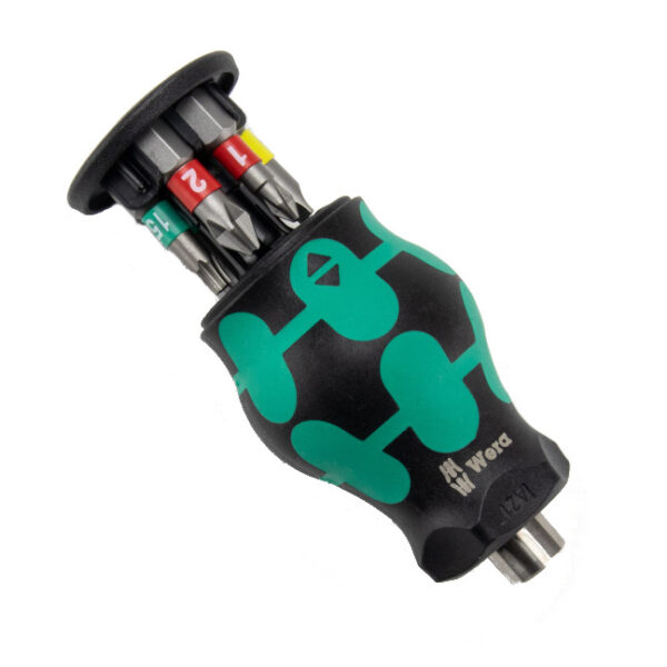 Wera 008873 Kraftform Kompakt Stubby 1 with PH/TX/SL Bit Storage Wera 008873 Kraftform Kompakt Stubby 1 with PH/TX/SL Bit Storage