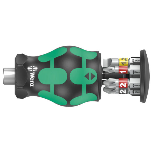 Wera 008874 Kraftform Kompakt Stubby 2 with PH/PZ/SL Bit Storage Wera 008874 Kraftform Kompakt Stubby 2 with PH/PZ/SL Bit Storage