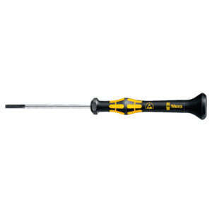 Wera 030101 1578A 1.5 x 40mm ESD Safe Slotted Precision Screwdriver
