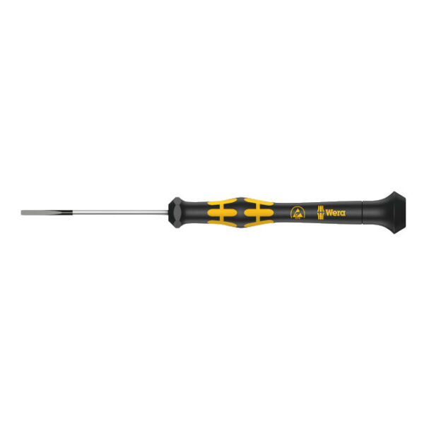 Wera 030108 1578A Kraftform 2.5 x 40mm ESD Safe Micro Slotted Screwdriver Wera 030108 1578A Kraftform 2.5 x 40mm ESD Safe Micro Slotted Screwdriver