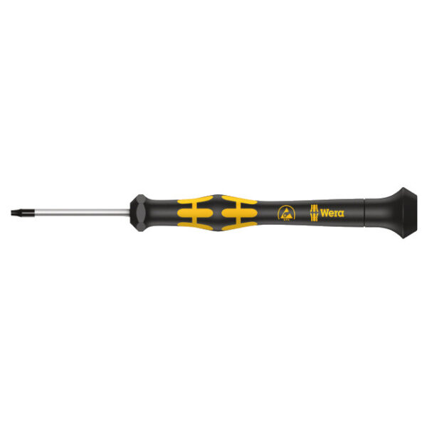 Wera 030400 1567 Kraftform T4 x 40mm ESD Safe Micro Torx Holding Function Precision Screwdriver