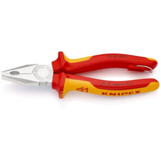 Knipex 0306180T 7-1/4" (180mm) Combination Pliers with Tethering Point