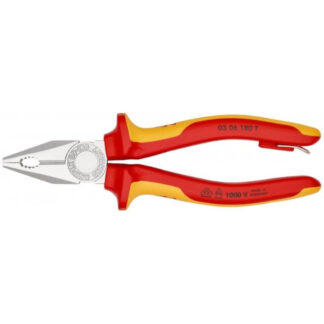 Knipex 0306180T 7-1/4" Combination Pliers - 1000V Insulated