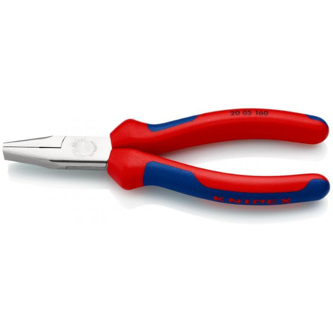 Knipex 2005160 6-1/4" Flat Nose Pliers