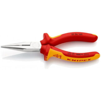 Knipex 2506160 6-1/4" Insulated Long Nose Pliers with Cutter - 1000V