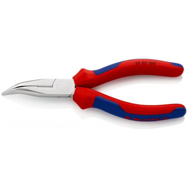 Knipex 2525160 6-1/4" Long Nose 40° Angled Pliers with Cutter