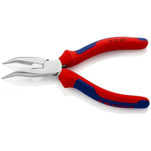 Knipex 2525160 6-1/4" Long Nose 40° Angled Pliers with Cutter