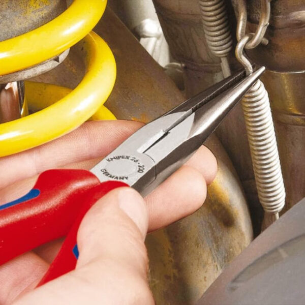 Knipex 2615200 8" Long Nose Pliers with Cutter