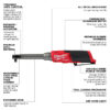 Milwaukee 2569-20 M12 FUEL 3/8″ Extended Reach High-Speed Ratchet – Tool Only