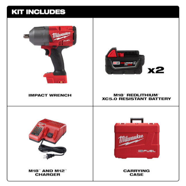 Milwaukee 2766-22R M18 FUEL 1/2