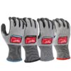 Milwaukee Cut Resistant High-Dexterity Polyurethane Dipped Gloves 6-Pack