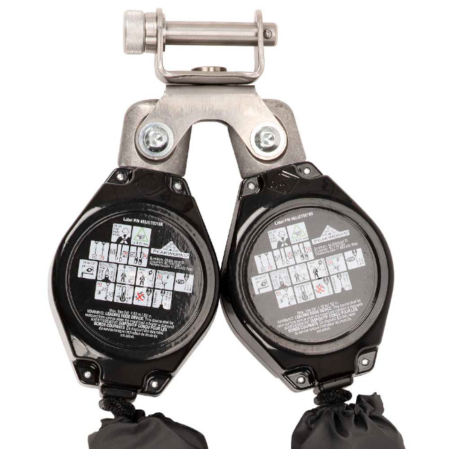 PeakWorks Twin Leg Form Hook SRL – 6ft Leading Edge Self-Retracting Lifeline For Fall Protection - View #12