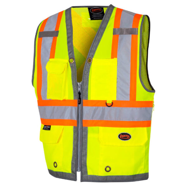 Pioneer Hi Viz Mesh Surveyor's Safety Vest Pioneer Hi Viz Mesh Surveyor's Safety Vest