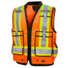 Pioneer Hi-Viz Oxford Polyester Surveyor's Safety Vest