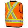 Pioneer Hi-Viz Oxford Polyester Surveyor's Safety Vest