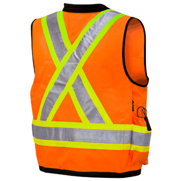 Pioneer Hi-Viz Oxford Polyester Surveyor's Safety Vest