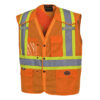 Pioneer Hi-Viz Drop Shoulder Mesh Safety Vest