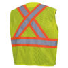 Pioneer Hi-Viz Drop Shoulder Mesh Safety Vest