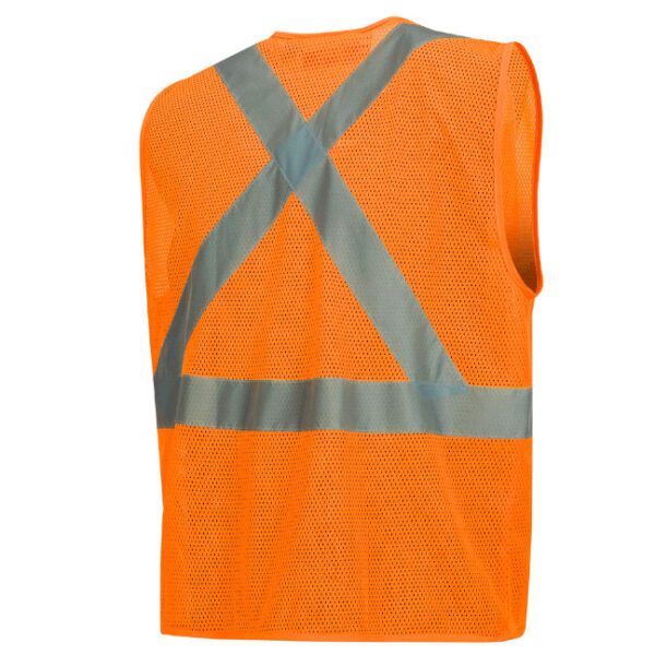 Pioneer 6943 V2510950 Hi-Viz Flame Resistant Mesh Safety Vest-Orange Pioneer 6943 V2510950 Hi-Viz Flame Resistant Mesh Safety Vest-Orange