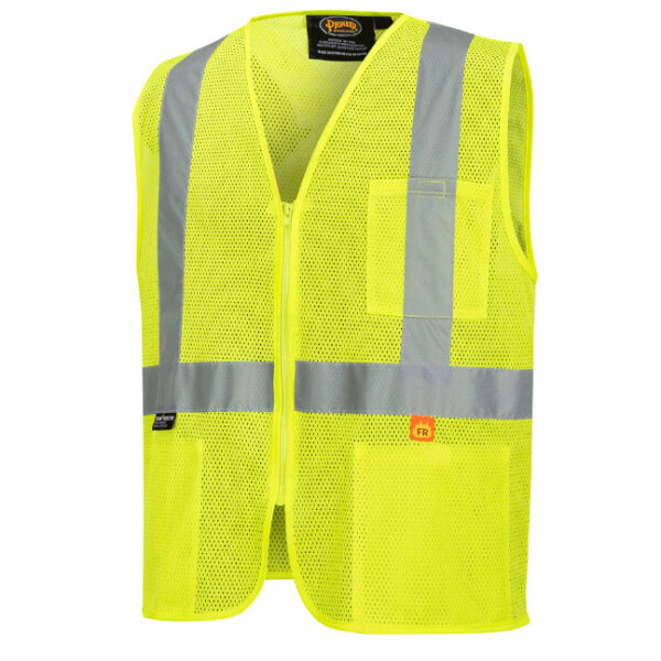 Pioneer 6944 V2510960 Hi-Viz Flame Resistant Mesh Safety Vest Pioneer 6944 V2510960 Hi-Viz Flame Resistant Mesh Safety Vest