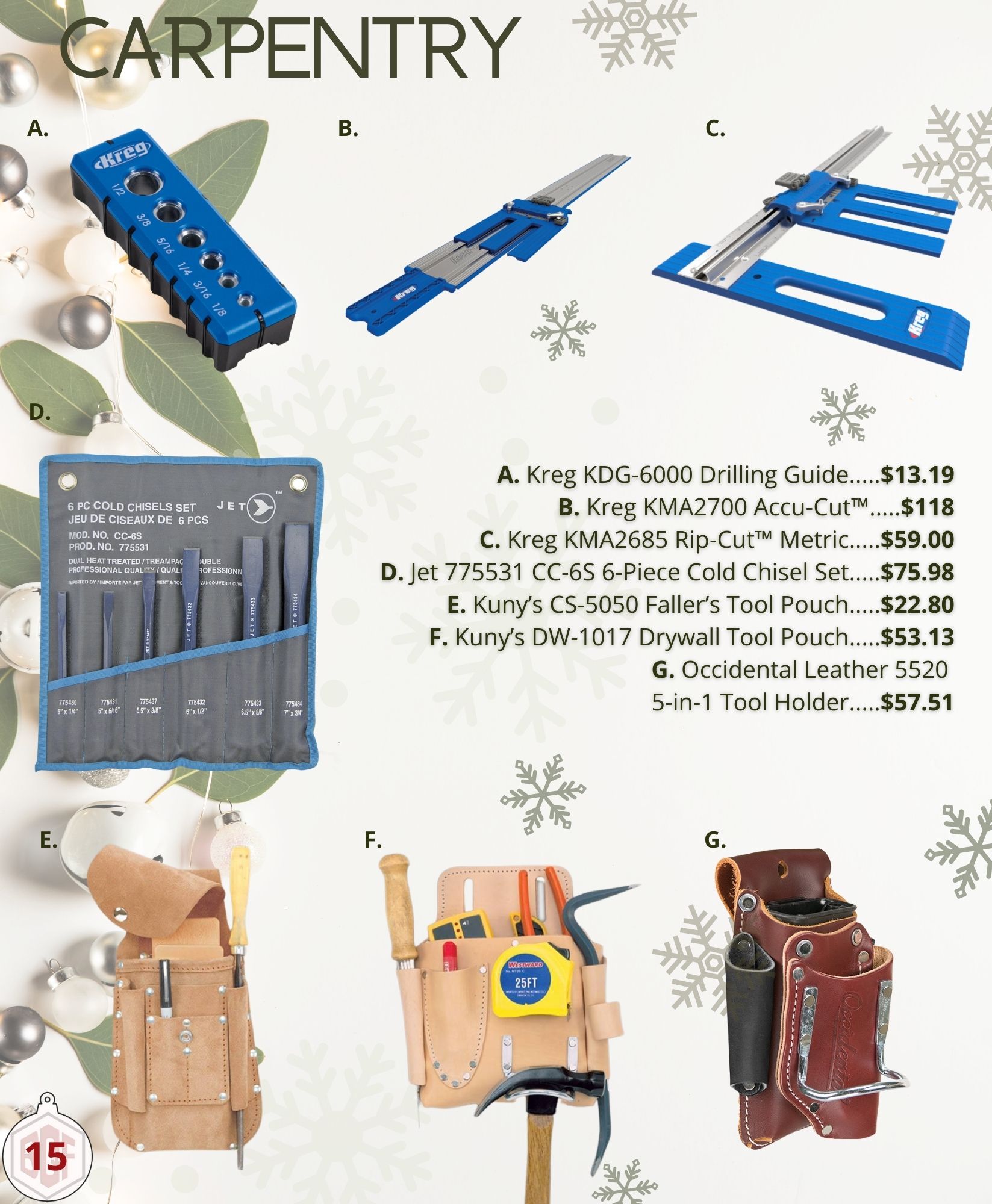 Holiday Gift Guide - BC Fasteners & Tools