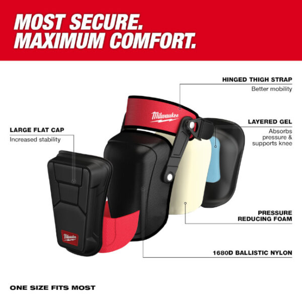 Milwaukee 48-73-6051 Stabilizer Performance Kneepad