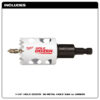 Milwaukee 49-56-9665 1-1/2" Hole Dozer Bi-Metal Hole Saw with Arbor