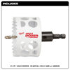 Milwaukee 49-56-9669 2-1/2" Hole Dozer Bi-Metal Hole Saw with Arbor