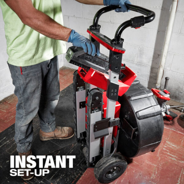 Milwaukee MXF500-1CP MX FUEL Sewer Drum Machine Kit