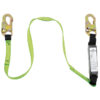 Peakworks SA-5400-6 V8104606 6FT Shock Absorbing Lanyard (110-220lb capacity) SP - Single Leg with Snap Hooks