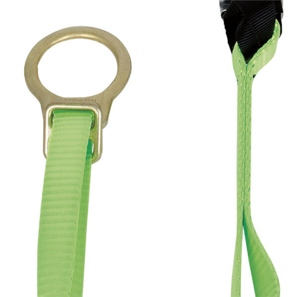 Peakworks SA-54055-6 V8104856 Shock Absorbing Lanyard (110-220lb capacity) SP - Twin Leg with Snap and Form Hooks