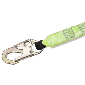 Peakworks SA-64022-6 V8104926 6FT Shock Absorbing Lanyard (200 - 350lb capacity) SP - Twin Leg with Snap and Form Hooks