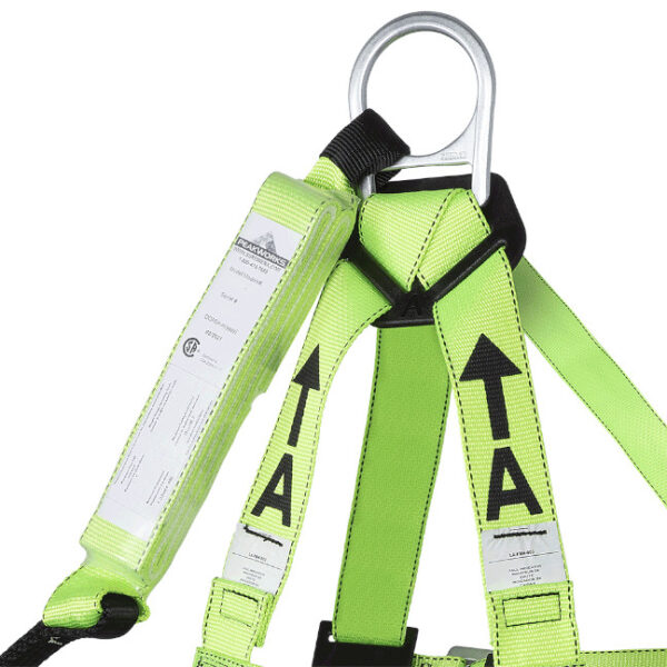 Peakworks V8252436 FBH-10000A5440-6 6FT Harness/Lanyard Integral Combo (110-220lb capacity)