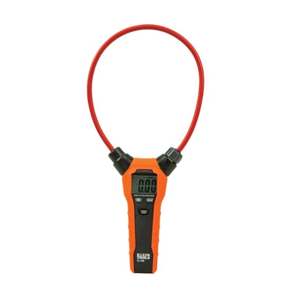 CL150 #1 Klein CL150 Digital AC Electrical Tester Clamp Meter with 18" Flexible Clamp
