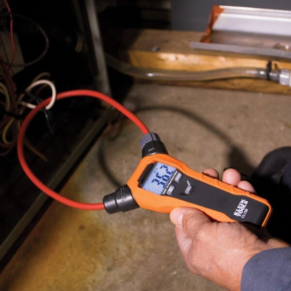 CL150 #4 Klein CL150 Digital AC Electrical Tester Clamp Meter with 18" Flexible Clamp