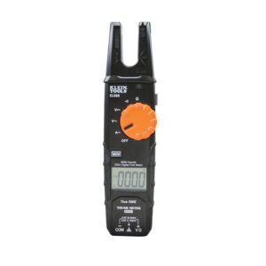 Klein CL360 AC Auto-Ranging Open Jaw Fork Meter Electrical Tester, 200 Amp